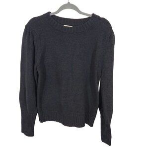 Style‎ & Co. Chunky Knit Sweater in Black, Long Sleeves - Size Medium